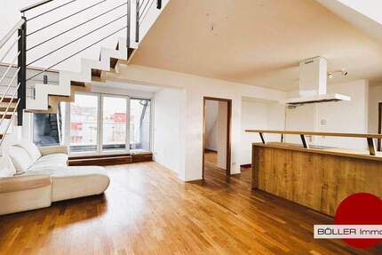 Wohnen im kultigem GoHo! Schöne 3-Zi. Wohnung über 2 Etagen mit Dachterrasse. 3 zimmer