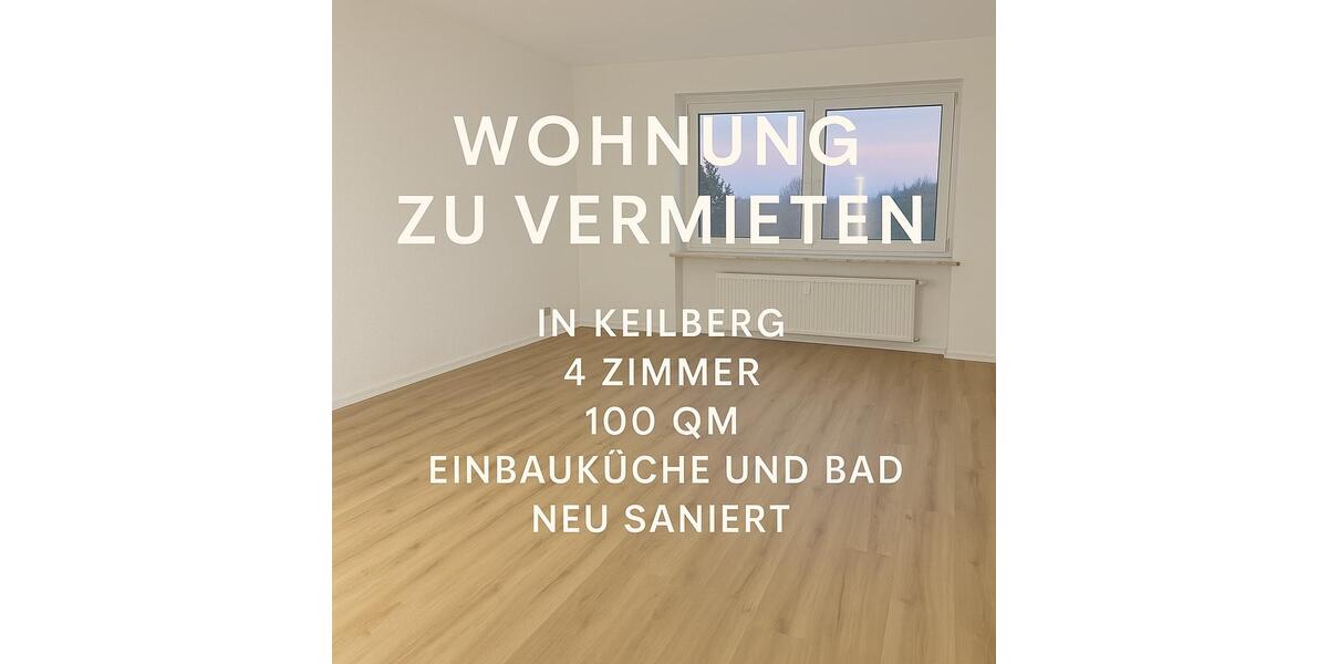 Schöne 4-Zimmer-Wohnung in Keilberg – ab Januar frei! 4 zimmer