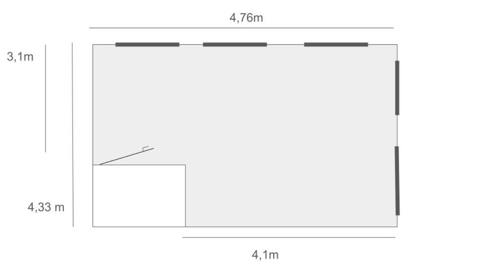 Gewerbeobjekt Hamburg Eimsbüttel - 1.400&euro; | Angebot:25879845