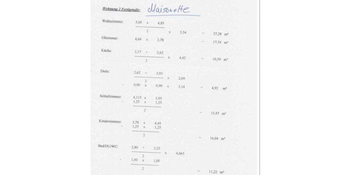 Maisonettenwohnung Wallerfangen - 4 Zimmer, 120 m&sup2;, 850&euro; | Angebot:24679958