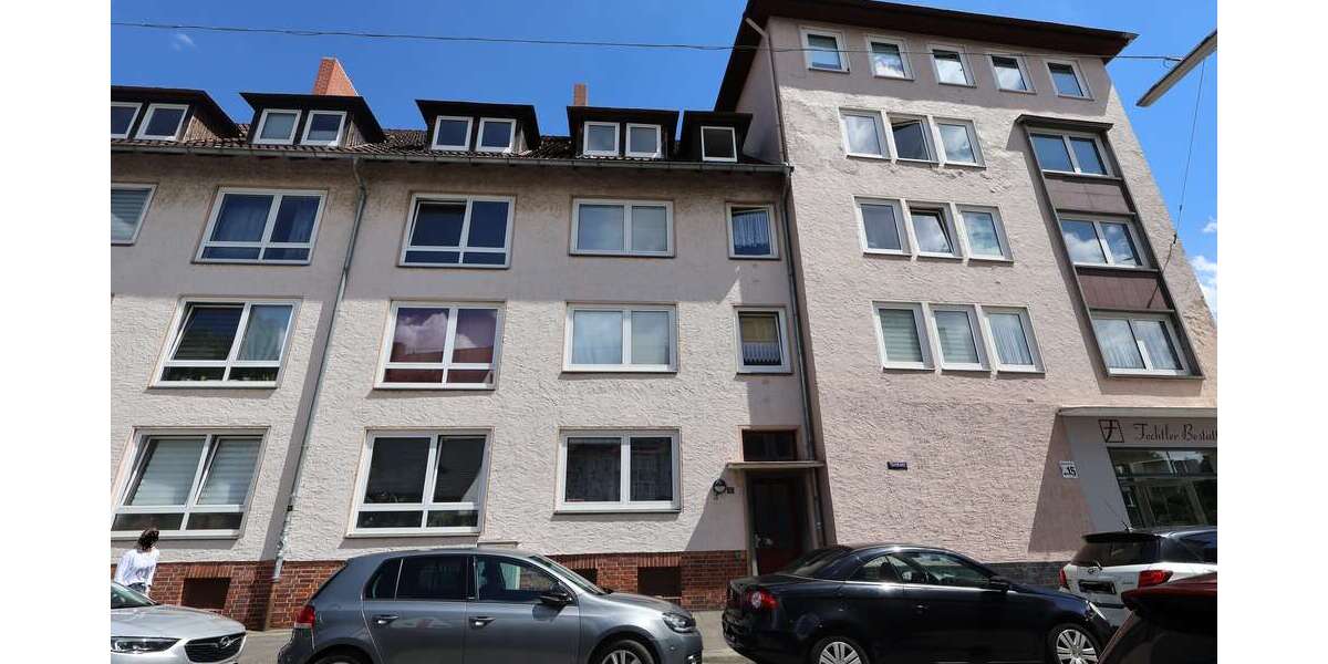 Etagenwohnung Hildesheim Neustadt - 2 Zimmer, 60 m&sup2;, 480&euro; | Angebot:24606792