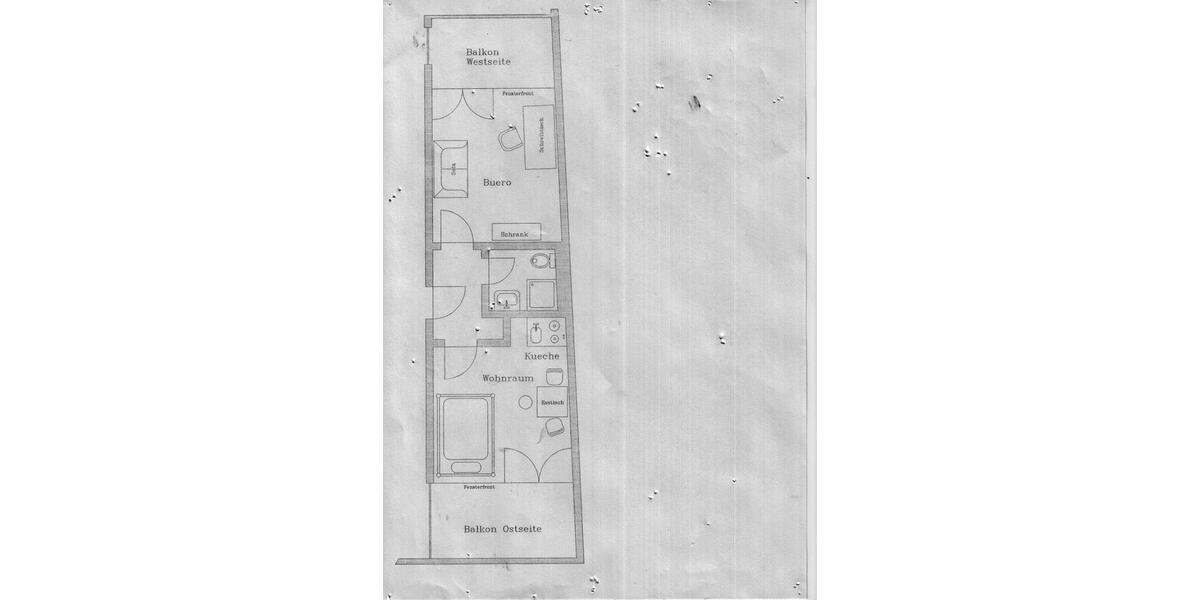 2 Zimmer Appartement in Augsburg City 2 zimmer