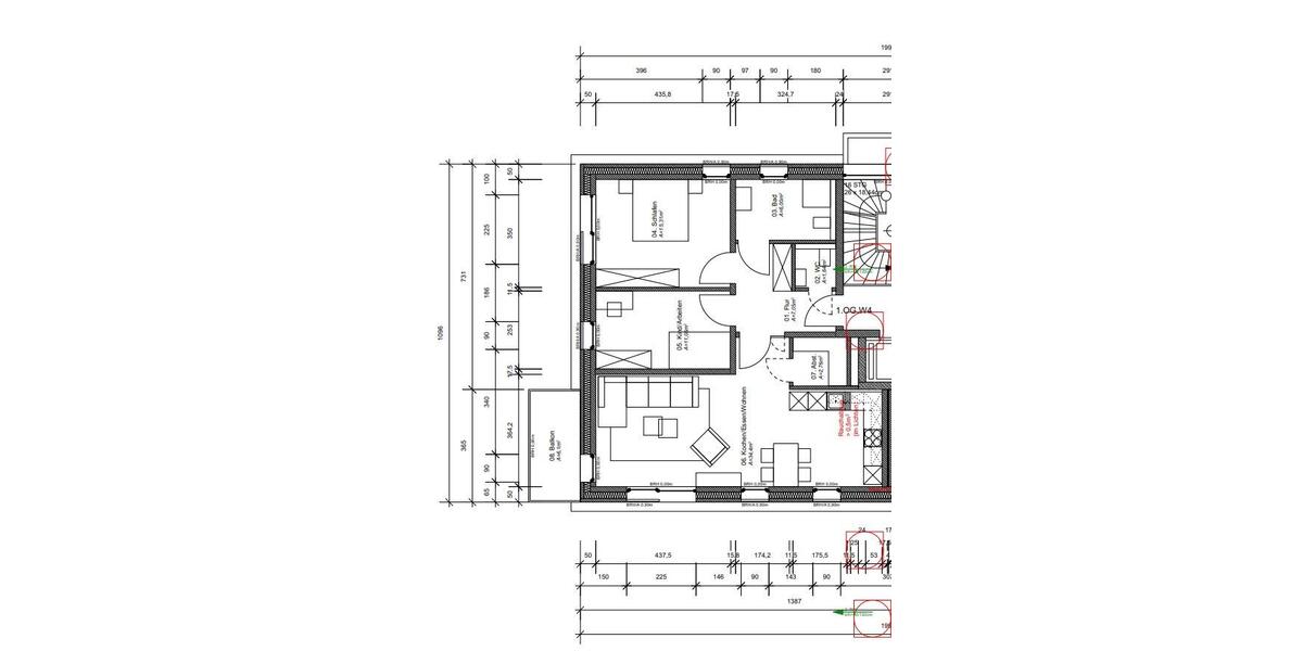 Etagenwohnung Halle - 3 Zimmer, 80 m&sup2;, 1.210&euro; | Angebot:26459545