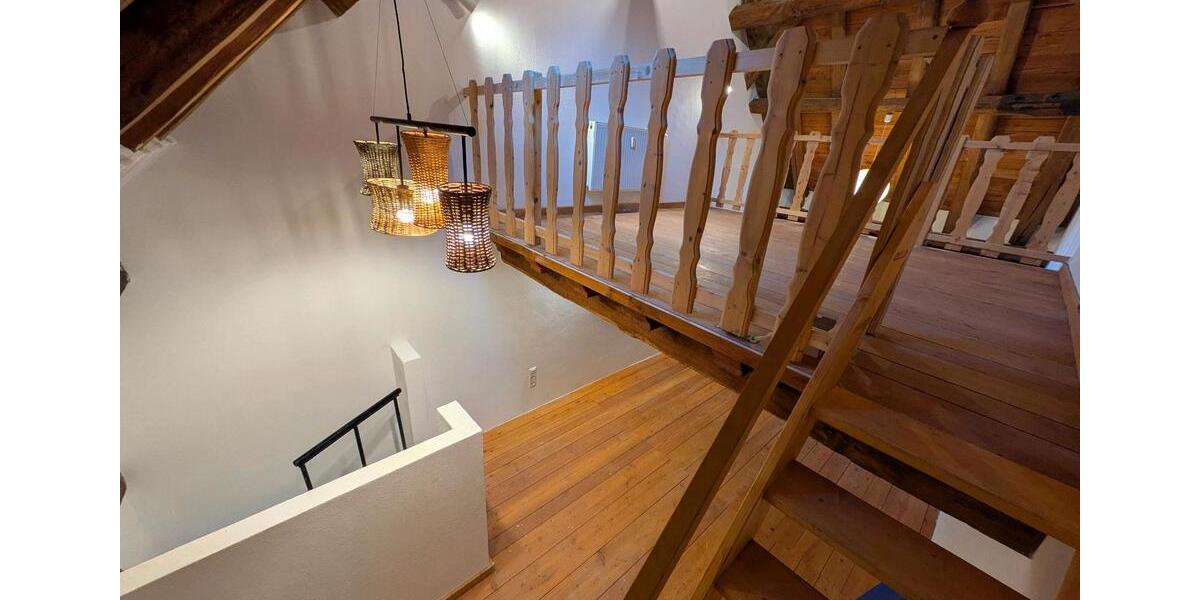 95 m2 Reihenmittel fachwerk Haus Loft Atelier Garten Mitbenutzung 3 zimmer