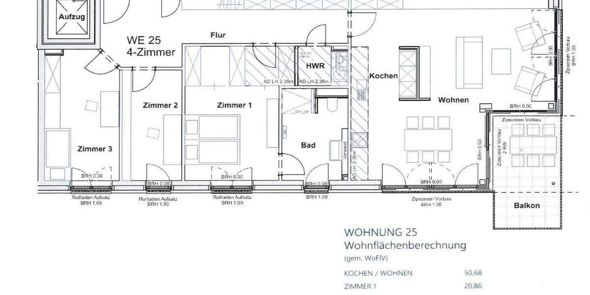 Etagenwohnung Wedel - 4 Zimmer, 139 m&sup2;, 3.225&euro; | Angebot:24226772