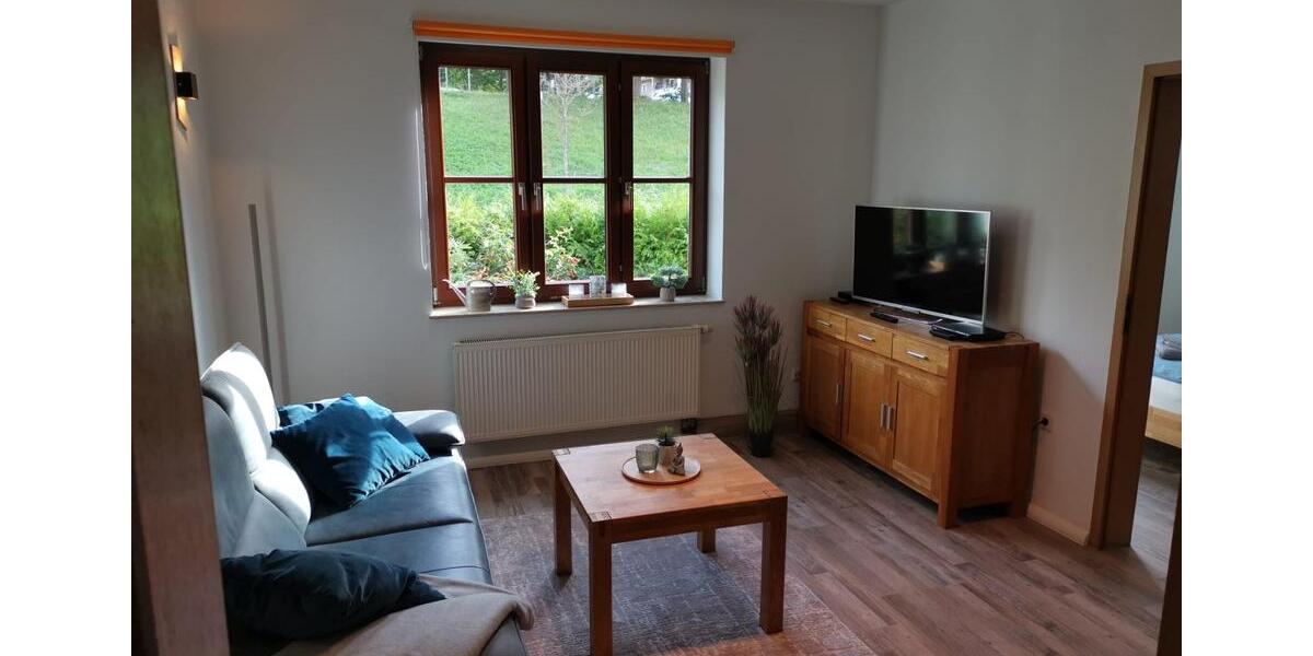 möblierte Wohnung Erdgeschoss | EBK Küche | 2-Zimmer | Balkon | Badewanne | Stadtroda nahe Jena | Garten | Parken 2 zimmer