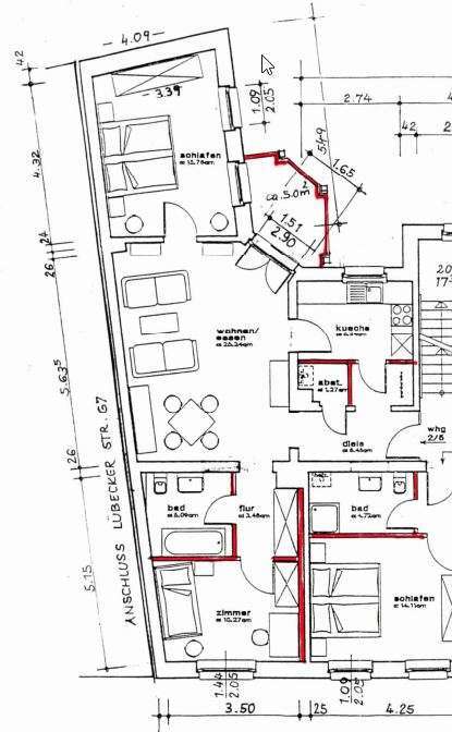 Wohnung zum Mieten in Schwerin 730 € 79 m² 3 zimmer