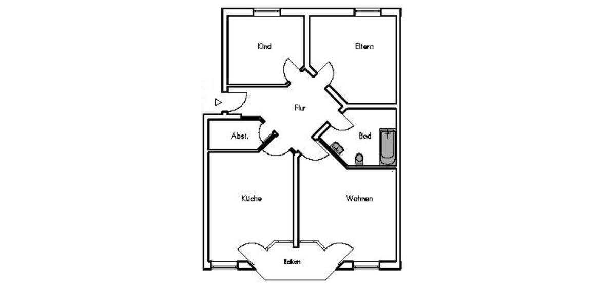 Etagenwohnung Dahlen - 3 Zimmer, 85 m&sup2;, 525&euro; | Angebot:24212640