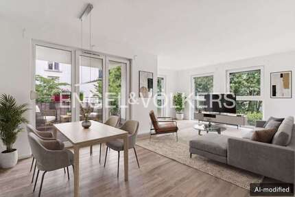 Wohnung Frankfurt am Main Bockenheim - 4 Zimmer, 125 m&sup2;, 2.625&euro; | Angebot:27234480