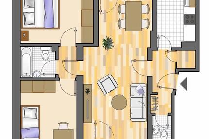 Tolle Bäder, Dusche und Balkon zimmer