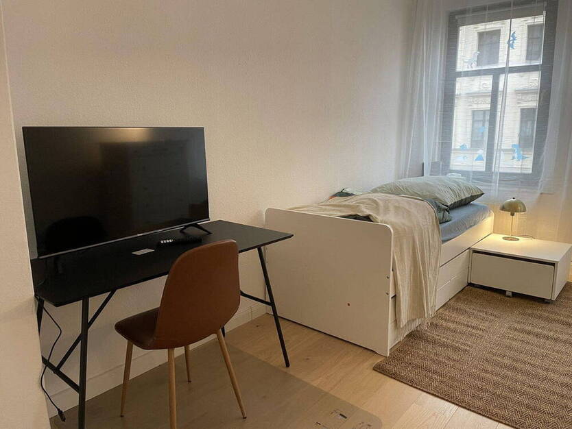 Möblierte 2-Zimmer-Wohnung mit gehobener Innenausstattung in zentraler Lage von Leipzig