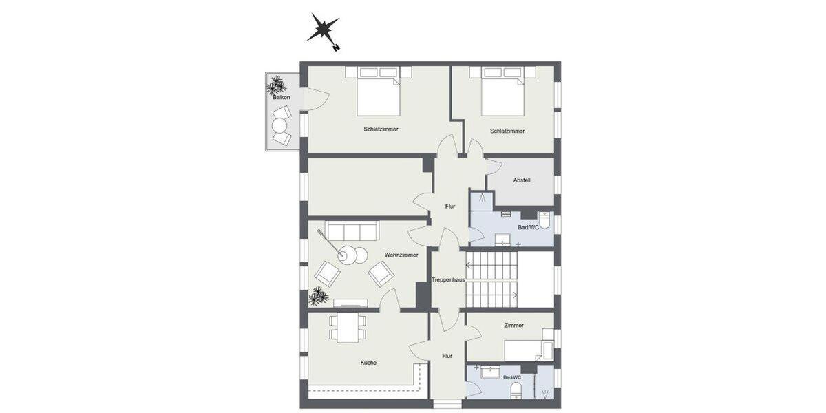 Etagenwohnung Ostritz - 5 Zimmer, 100 m&sup2;, 280&euro; | Angebot:25751125