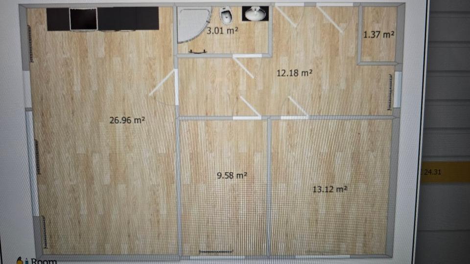 Erdgeschoßwohnung Vöhl - 3 Zimmer, 69 m&sup2;, 600&euro; | Angebot:26067432