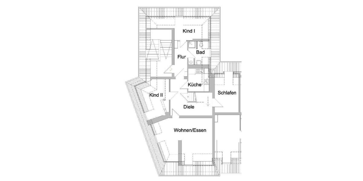Etagenwohnung Altenburg Altenburg - 4 Zimmer, 91 m&sup2;, 675&euro; | Angebot:24776316