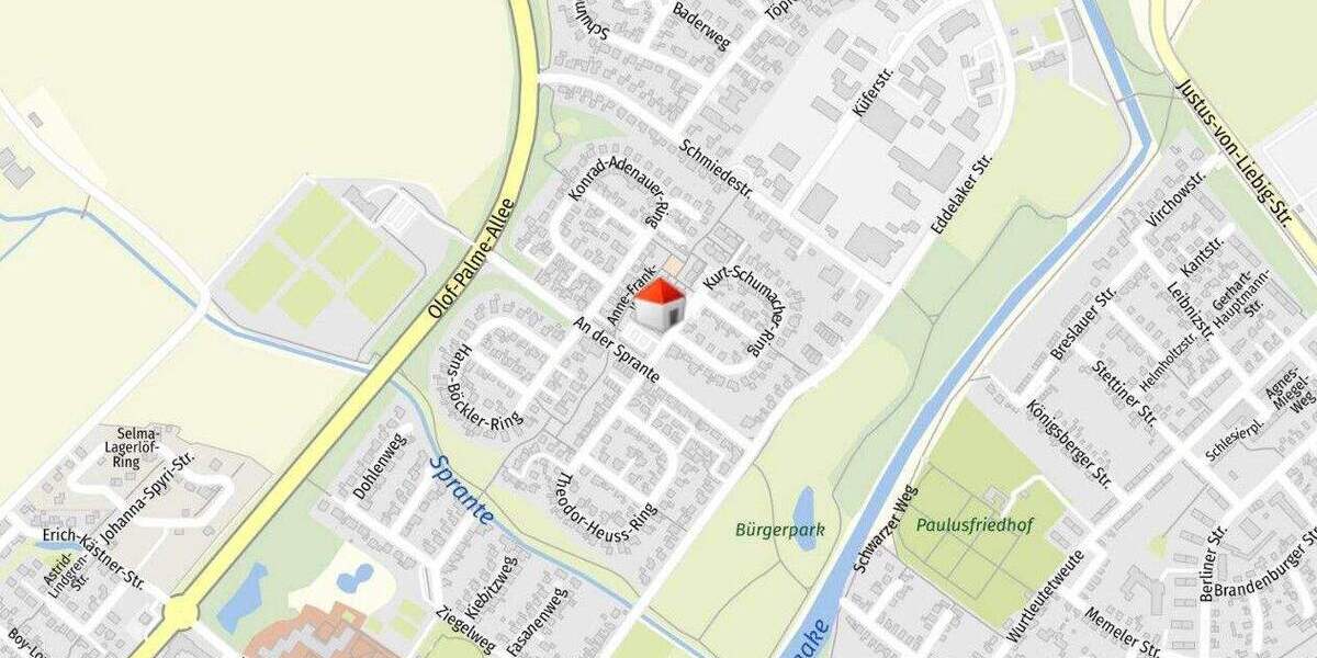 Etagenwohnung Brunsbüttel - 2 Zimmer, 60 m&sup2;, 517&euro; | Angebot:25660683