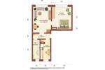 Etagenwohnung Rothenburg/Oberlausitz Rothenburg - 2 Zimmer, 46 m&sup2;, 327&euro; | Angebot:26499151