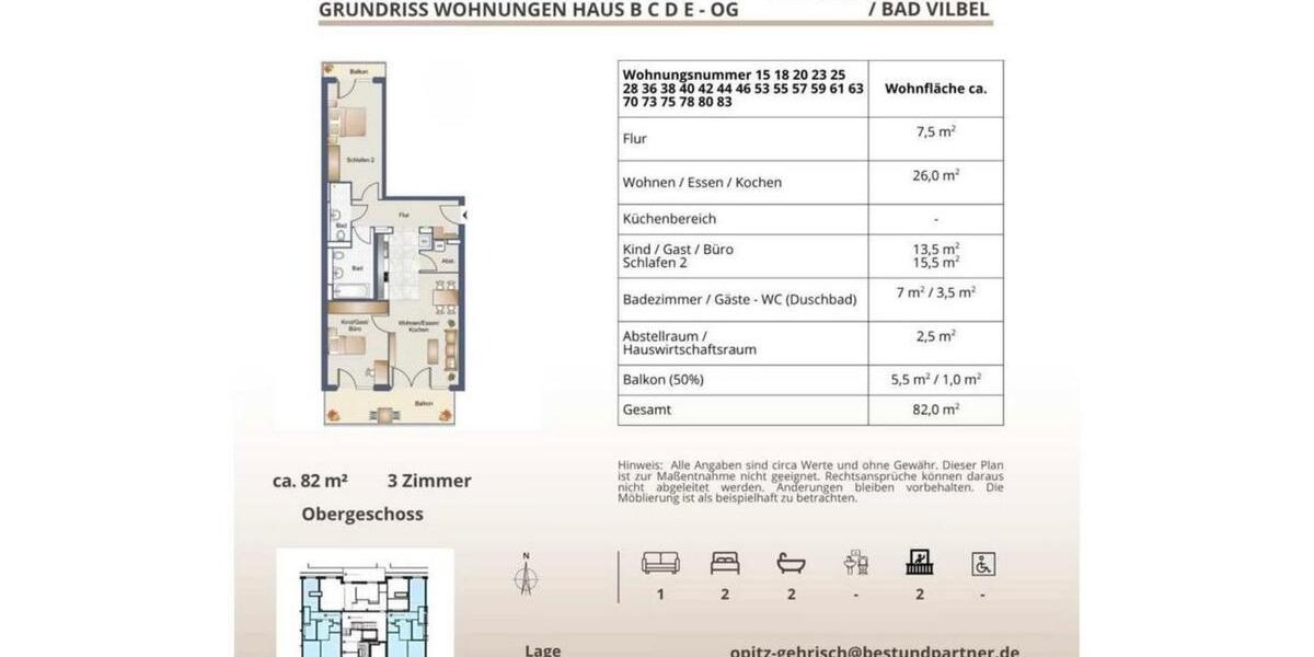 Erstbezug 2,5 Zimmerwohnung mit Einbauküche und 2 Balkonen 2 zimmer