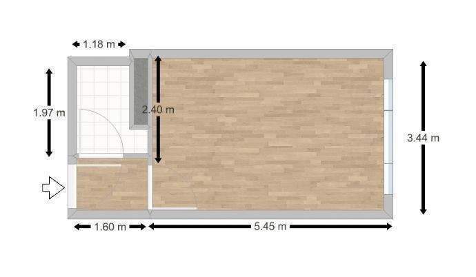 Etagenwohnung Weimar Schönblick - 1 Zimmer, 25 m&sup2;, 250&euro; | Angebot:24529984
