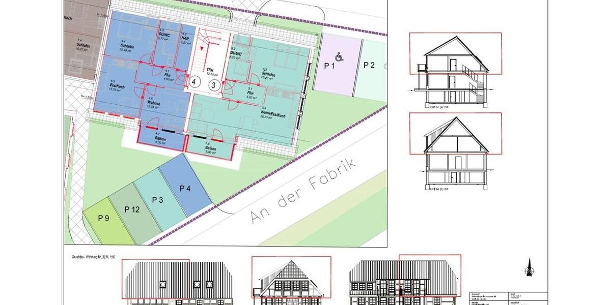 Etagenwohnung Estorf - 2 Zimmer, 50 m&sup2;, 550&euro; | Angebot:23715148