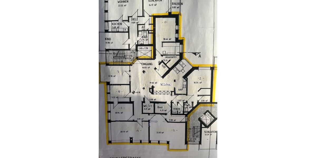 Etagenwohnung Bremerhaven Geestemünde - 5 Zimmer, 195 m&sup2;, 1.950&euro; | Angebot:24313117