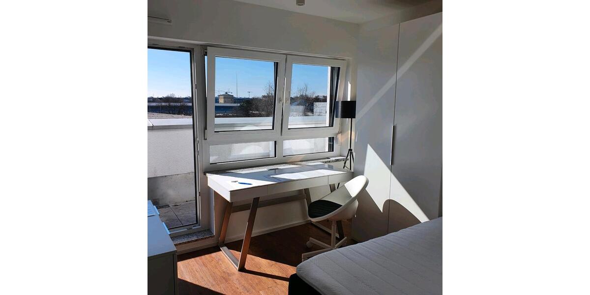 Dachgeschoßwohnung Oberschleißheim - 1 Zimmer, 16 m&sup2;, 550&euro; | Angebot:24842156