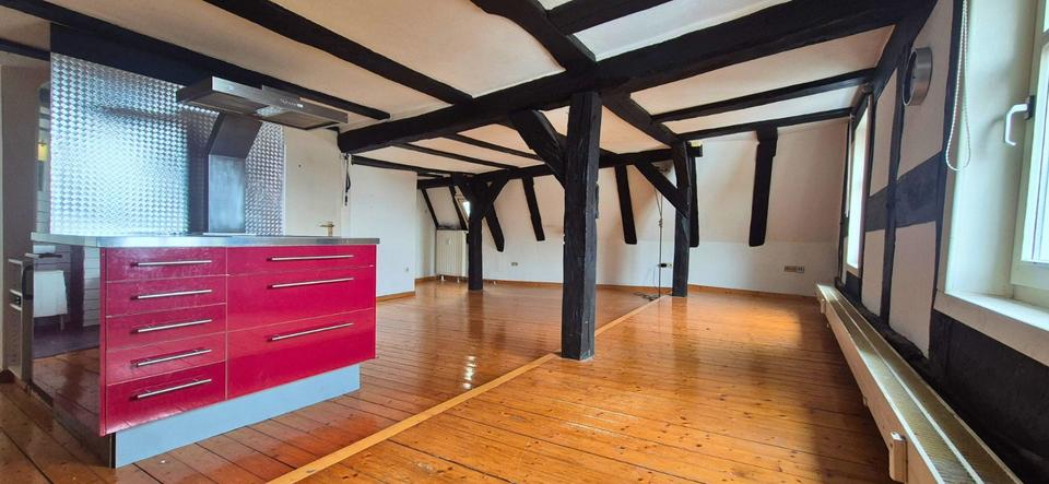 Dachgeschoßwohnung Frankenberg (Eder) - 3 Zimmer, 73 m&sup2;, 550&euro; | Angebot:24895249