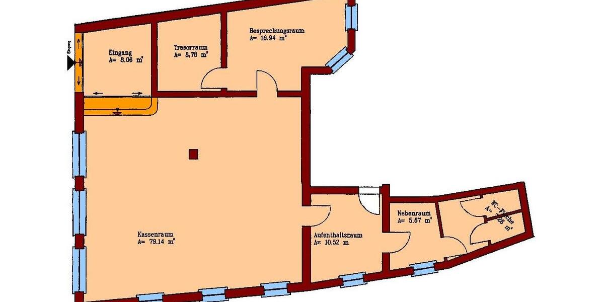 Großzügige Gewerbefläche unweit des historischen Freyburger Marktplatzes! zimmer