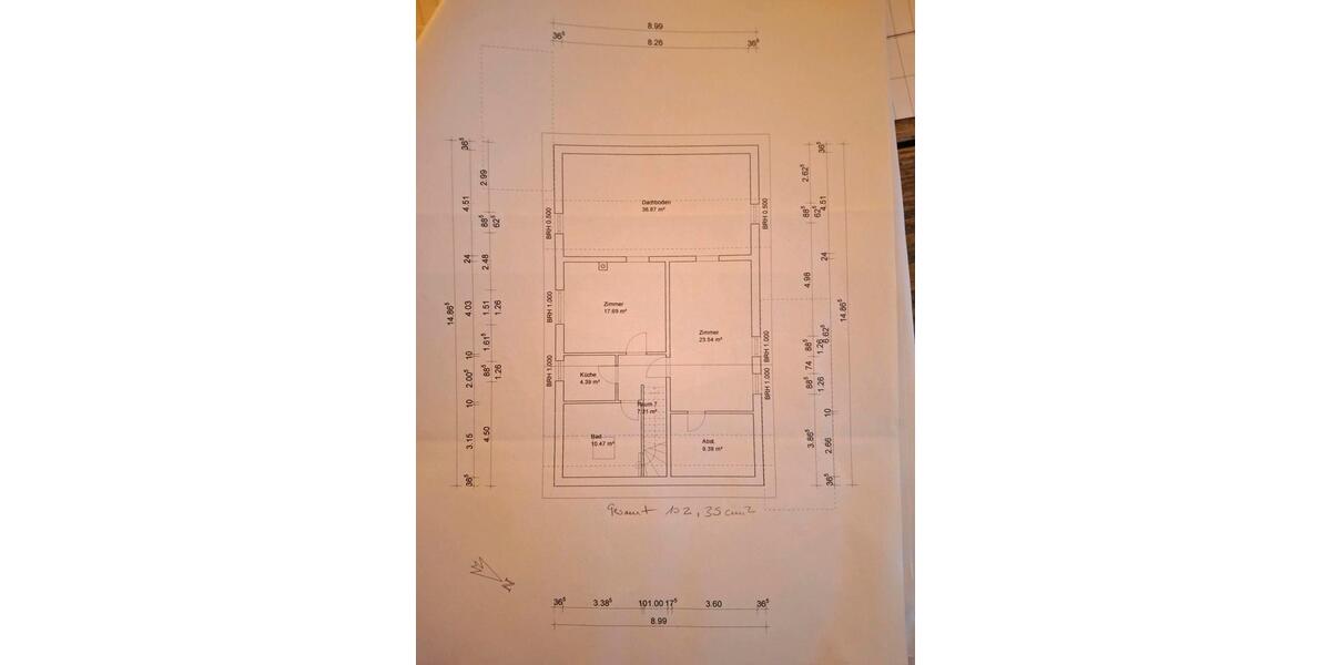 Etagenwohnung Schwalbach - 3 Zimmer, 85 m&sup2;, 780&euro; | Angebot:23598153