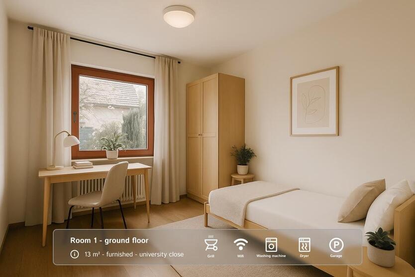 Neue WG-Zimmer, shared room - all inclusive