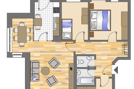 Wohnung zum Mieten in Dortmund 537,72 € 90 m²