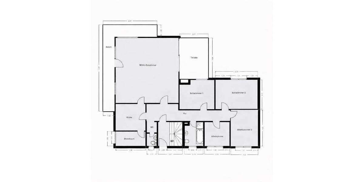 Erdgeschoßwohnung Bad Vilbel - 5 Zimmer, 175 m&sup2;, 2.350&euro; | Angebot:24730518