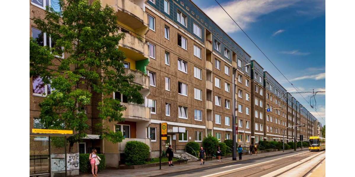 Etagenwohnung Dresden Friedrichstadt - 2 Zimmer, 47 m&sup2;, 340&euro; | Angebot:27062726