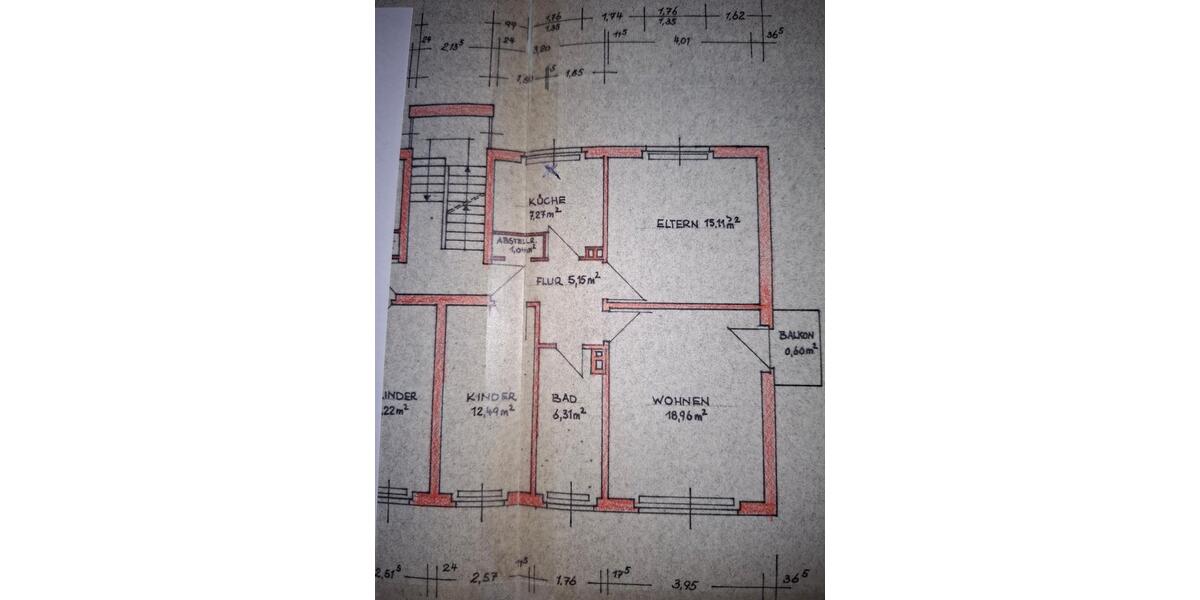 Etagenwohnung Emsdetten - 3 Zimmer, 68 m&sup2;, 650&euro; | Angebot:25384589