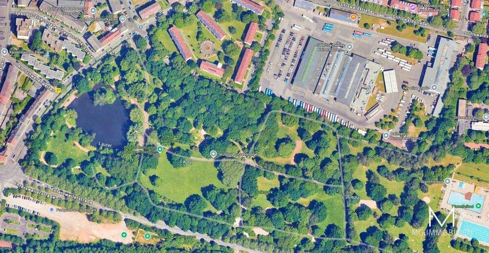 Etagenwohnung Kaiserslautern Innenstadt - 2 Zimmer, 62 m&sup2;, 900&euro; | Angebot:24608358