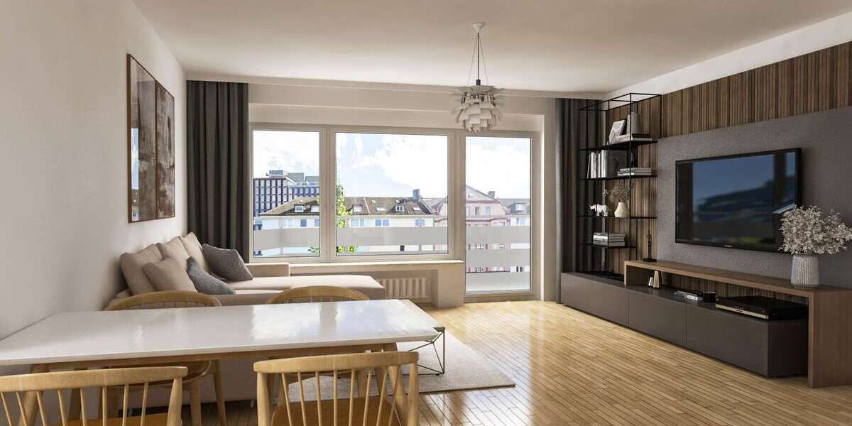 Etagenwohnung Düsseldorf Stadtbezirk 5 - 3 Zimmer, 74 m&sup2;, 1.350&euro; | Angebot:27233360