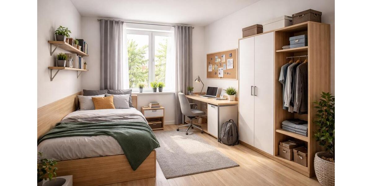 WG Möbliertes Studentenzimmer 12 qm All-Inclusive Dortmund Süd 1 zimmer
