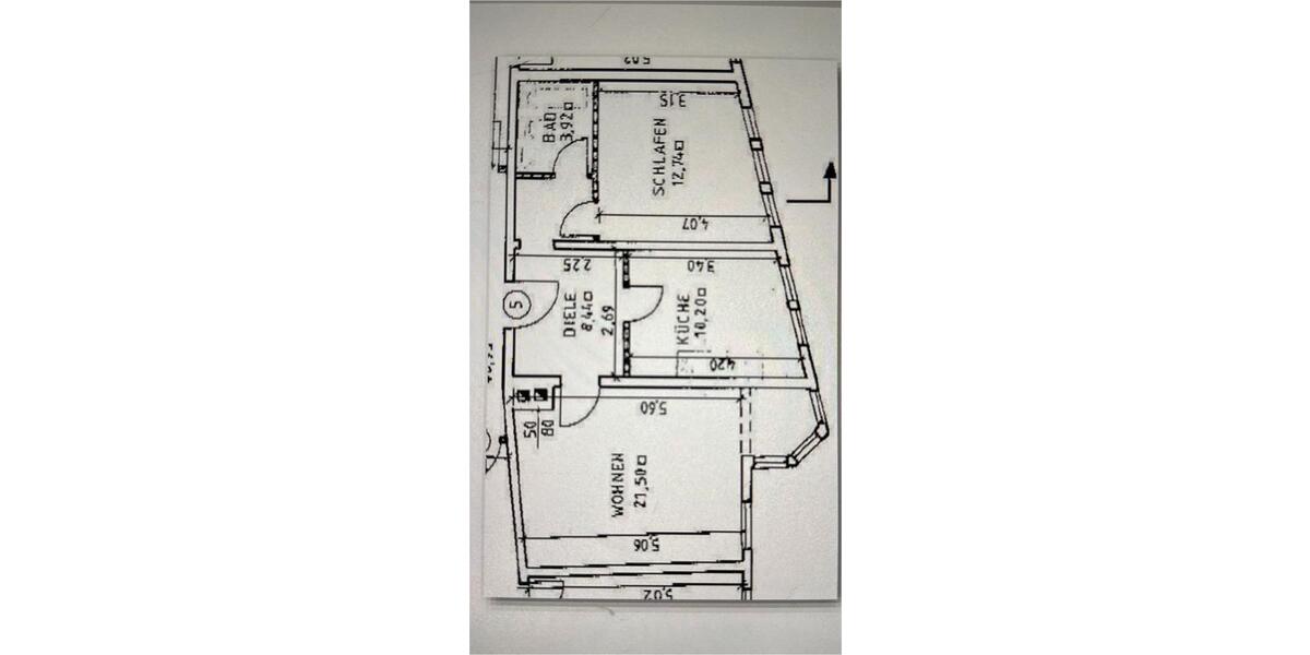 Schnuckelige 2 Zi.-Mietswohnung im Zentrum der Stadt 2 zimmer