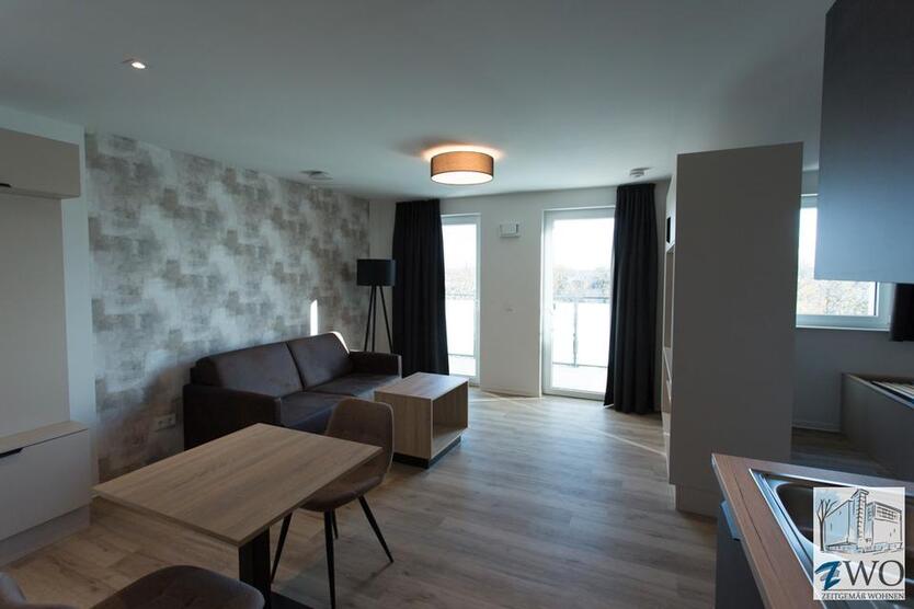 Dieses chicke, möblierte Ein-Zimmer Apartment wartet auf Sie!