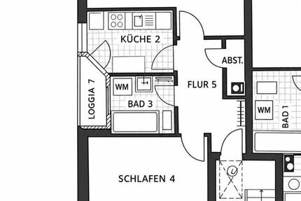 Wohnung Bredstedt - 2 Zimmer, 65 m&sup2;, 700&euro; | Angebot:27635656