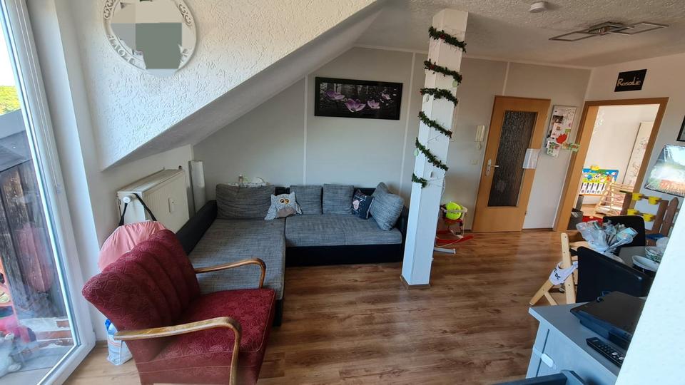 Dachgeschoßwohnung Nordhausen - 3 Zimmer, 70 m&sup2;, 500&euro; | Angebot:26334878