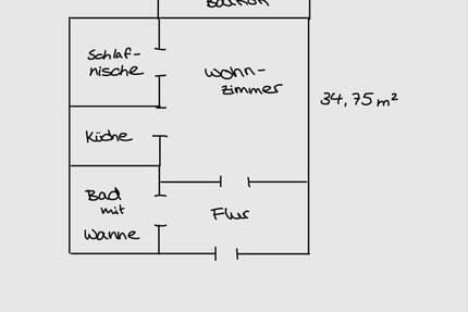 Anfragestopp!!! Wohnung 1,5 Zimmer 1 zimmer