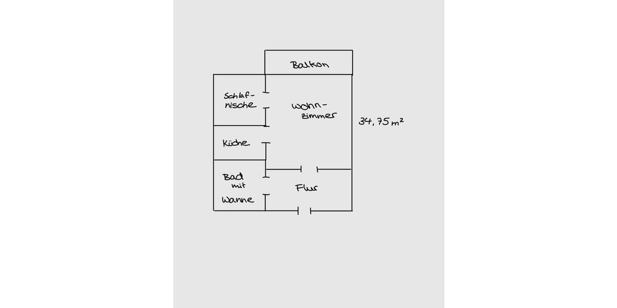 Anfragestopp!!! Wohnung 1,5 Zimmer 1 zimmer