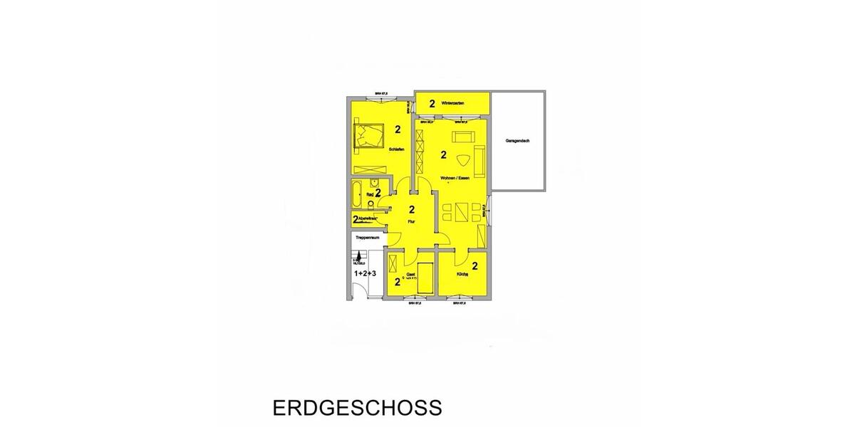 Erdgeschoßwohnung Betzdorf - 3 Zimmer, 100 m&sup2;, 750&euro; | Angebot:25509791