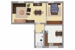 Etagenwohnung Altenburg Drescha - 2 Zimmer, 61 m&sup2;, 370&euro; | Angebot:26402381