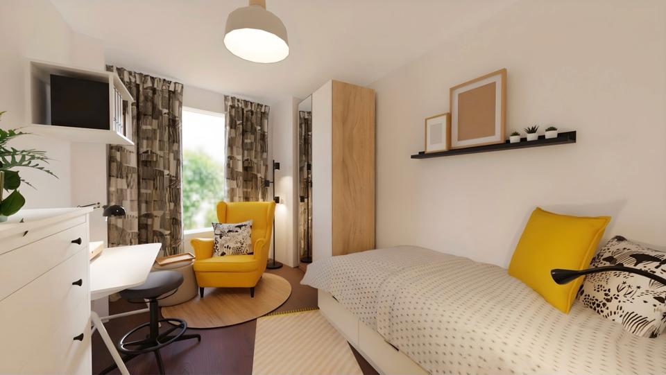 Wohnen auf Zeit Offenbach am Main - 3 Zimmer, 13 m&sup2;, 690&euro; | Angebot:25563080