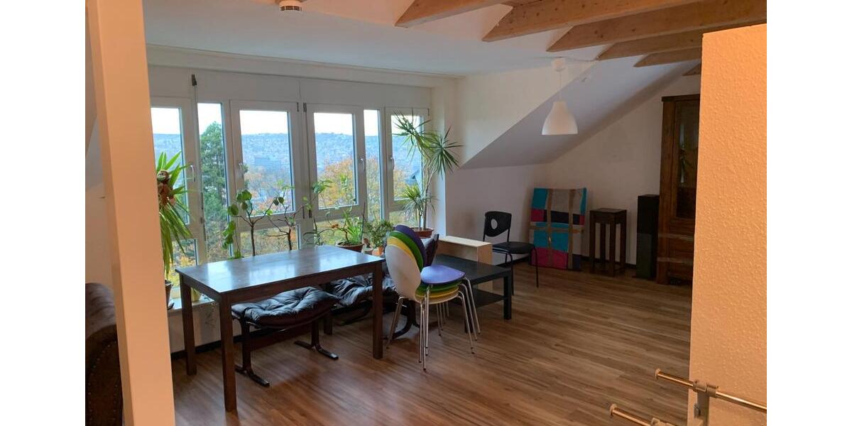 Dachgeschoßwohnung Stuttgart Lehen - 2 Zimmer, 90 m&sup2;, 1.460&euro; | Angebot:25992085