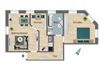 Etagenwohnung Triptis - 2 Zimmer, 57 m&sup2;, 360&euro; | Angebot:26277854