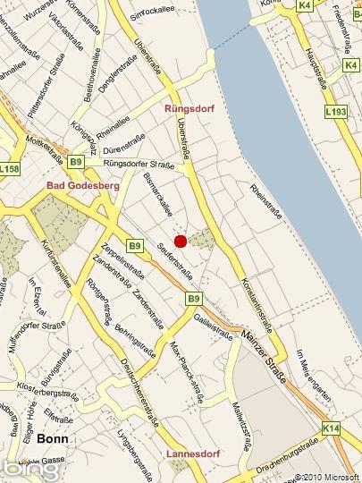 Etagenwohnung Bonn Bad Godesberg - 1 Zimmer, 44 m&sup2;, 602&euro; | Angebot:25970342