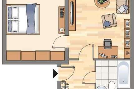 Wohnung zum Mieten in Aachen 498 € 53.26 m² 2.5 zimmer