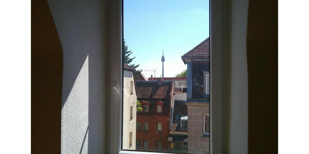Dachgeschoßwohnung Nürnberg Sankt Leonhard - 2 Zimmer, 60 m&sup2;, 580&euro; | Angebot:23633548